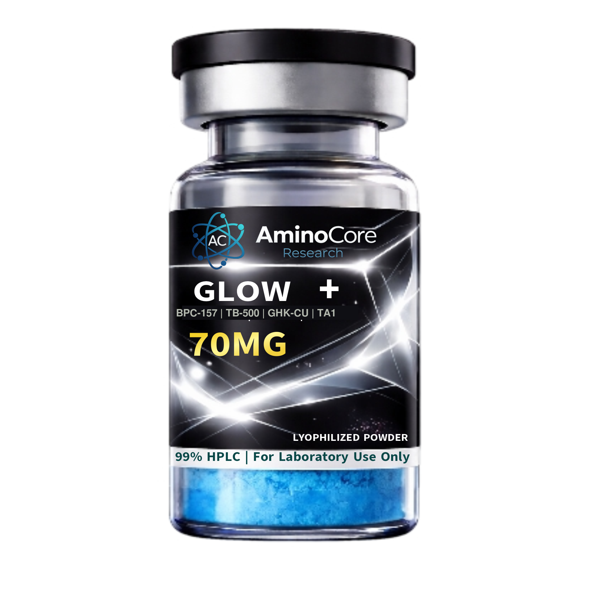 GLOW+ — BPC-157 | TB-500 | GHK-Cu | Thymosin Alpha-1